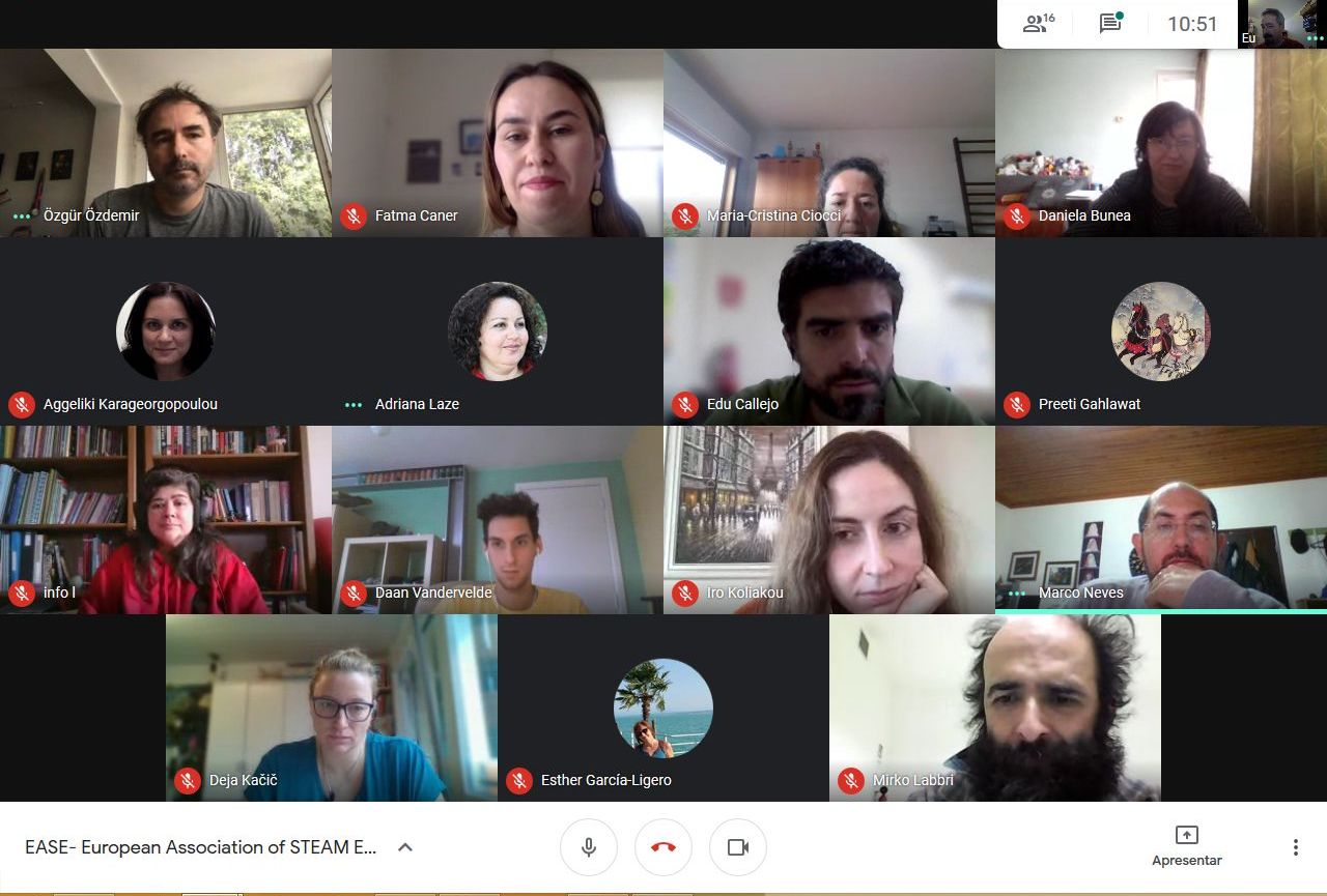 First online meeting of the Executive Board